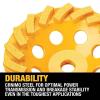 imageDEWALT DW4772T 4Inch XP Turbo Diamond Cup WheelOne Size