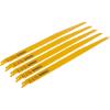 imageDEWALT DW48022 6Inch 6 TPI Taper Back BiMetal Reciprocating Saw Blade 2Pack  YellowOne Size Pack of 3