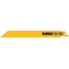 imageDEWALT DW4809B 8Inch 14 TPI Straight Back HeavyGauge BiMetal Reciprocating Saw Blade 100PackSingle