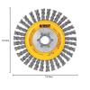 imageDEWALT DW49201 5Inch by 58Inch11 HP 020 Carbon Stringer Wire WheelOne Size