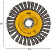 imageDEWALT DW49202 612Inch by 58Inch11 HP 020 Carbon Stringer Wire Wheel6pack