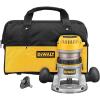 imageDEWALT DW616K 134 HP Fixed Base Router Kit  YellowBase Router