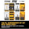 imageDEWALT DWA123AMQ4 100PC MASTER SET