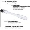 imageDEWALT DWMT81154 14IN Drive Flex Head RatchetMulti