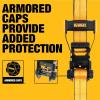 imageDEWALT DXBC10000J6PK BlackYellow 2quot x 27 Ratchet Tie Down Straps with Double JHooks  HeavyDuty Cargo Hauling 10000 lb Break Strength 6 Pack2 x 27