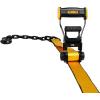 imageDEWALT DXBC10000J6PK BlackYellow 2quot x 27 Ratchet Tie Down Straps with Double JHooks  HeavyDuty Cargo Hauling 10000 lb Break Strength 6 Pack2 x 30