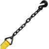 imageDEWALT DXBC10000J6PK BlackYellow 2quot x 27 Ratchet Tie Down Straps with Double JHooks  HeavyDuty Cargo Hauling 10000 lb Break Strength 6 Pack2 x 30