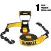 imageDEWALT DXBC10000J6PK BlackYellow 2quot x 27 Ratchet Tie Down Straps with Double JHooks  HeavyDuty Cargo Hauling 10000 lb Break Strength 6 Pack2 x 30