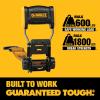 imageDEWALT DXBC18004 BlackYellow 125quot x 12 Ratchet Tie Down Straps  LightWeight Cargo Hauling 1800 lb Break Strength 4 Pack12 Pack