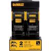 imageDEWALT DXBC18004 BlackYellow 125quot x 12 Ratchet Tie Down Straps  LightWeight Cargo Hauling 1800 lb Break Strength 4 Pack2 Pack