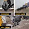 imageDEWALT DXV06P 4 Peak HP Shop Vacuums 6 Gallon Poly WetDry Vac HeavyDuty Shop Vacuum with Blower Function YellowBlack