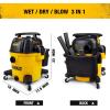 imageDEWALT DXV10P 10 Gallon Poly Wet Dry Vacuum Yellow