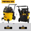 imageDEWALT DXV14P Shop Vacuum WetDry 14 Gallon 6 HP WetDry Vac with 110 CFM Powerful Suction YellowYellow