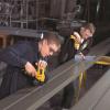 imageDEWALT Drill 80Amp 38Inch Variable Speed Trigger MidHandle Grip for Comfort Corded DWD115K 