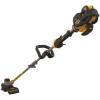 imageDEWALT FLEXVOLT 60V MAX String Trimmer Brushless Two Speed 15Inch 3Ah Battery DCST970X1String Trimmer Kit Only