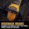 imageDEWALT FLEXVOLT ADVANTAGE 20V MAX Angle Grinder Paddle Switch 412Inch to 5Inch Tool Only DCG416B