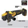 imageDEWALT FLEXVOLT ADVANTAGE 20V MAX Angle Grinder Paddle Switch 412Inch to 5Inch Tool Only DCG416B
