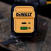 imageDEWALT Heavy Duty 30W PD USB Wall Charger Worksite USBC Chargers Type C Fast Charger Foldable Plug Compatible with iPhone 16 15 14 13 12 Pro Max iPad Pro2Port PD