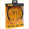 imageDEWALT Heavy Duty Bluetooth Neckband Headphones Wireless Around The Neck Earbuds w 30H Runtime  Noise Isolation Secure Magnetic Wireless Earbuds Jobsite Pro Builtin Mic Bluetooth HeadsetsYellow