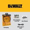 imageDEWALT Heavy Duty Bluetooth Neckband Headphones Wireless Around The Neck Earbuds w 30H Runtime  Noise Isolation Secure Magnetic Wireless Earbuds Jobsite Pro Builtin Mic Bluetooth HeadsetsYellow