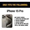 imageDEWALT Heavy Duty Glass Screen Protector for iPhone 15 Plus 2 Pack Tempered Glass Screen Protector Case Friendly Perfect Install Tool Included LongLasting ProtectioniPhone 15 Pro