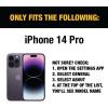 imageDEWALT Heavy Duty Glass Screen Protector for iPhone 15 Plus 2 Pack Tempered Glass Screen Protector Case Friendly Perfect Install Tool Included LongLasting ProtectioniPhone 14 Pro