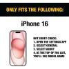 imageDEWALT Heavy Duty Glass Screen Protector for iPhone 15 Plus 2 Pack Tempered Glass Screen Protector Case Friendly Perfect Install Tool Included LongLasting ProtectioniPhone 16