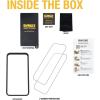 imageDEWALT Heavy Duty Glass Screen Protector for iPhone 15 Plus 2 Pack Tempered Glass Screen Protector Case Friendly Perfect Install Tool Included LongLasting ProtectioniPhone 16