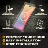 imageDEWALT Heavy Duty Glass Screen Protector for iPhone 15 Plus 2 Pack Tempered Glass Screen Protector Case Friendly Perfect Install Tool Included LongLasting ProtectioniPhone 17 Pro