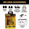imageDEWALT Heavy Duty Neckband Bluetooth Earbuds Wireless Bluetooth 52 Headphones wMicrophone Lightweight Comfort IP56 Waterproof Deep Bass Strong Beat 20H Playtime Jobsite BehindNeck EarphonesYellow