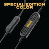 imageDEWALT Heavy Duty Neckband Bluetooth Earbuds Wireless Bluetooth 52 Headphones wMicrophone Lightweight Comfort IP56 Waterproof Deep Bass Strong Beat 20H Playtime Jobsite BehindNeck EarphonesBlack