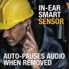 imageDEWALT Heavy Duty True Wireless Ear Buds Bluetooth Headphones with Type C Charging Case Included Over 37 Hours of Battery Life Easy Setup for iPhone Perfect for Jobsite Outdoor Work YellowYellow