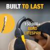 imageDEWALT Heavy Duty USB A to Lightning Cable Apple MFi Certified Durable iPhone Charger Lightning Cables Fast Charging iPhone Charger Cord Compatible wiPhones 14131211 Pro Max iPad AirPods 6FT4ft  2pack