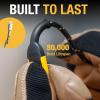 imageDEWALT Heavy Duty USB C Cable Jobsite 60 Watt USB C Cable High Speed TypeC to TypeC Fast Charge PD USBC Fast Charging Cord for iPhone 1615 Plus Pro Max MacBook iPad Samsung Galaxy 4 ftyellowblack