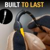 imageDEWALT Heavy Duty USB to MicroUSB Cable Jobsite Micro USB Connector Cable High Speed Charging Cord for Compatible Android Phones Cameras Legacy Devices 6 ft Black6 Foot