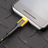 imageDEWALT Heavy Duty USB to MicroUSB Cable Jobsite Micro USB Connector Cable High Speed Charging Cord for Compatible Android Phones Cameras Legacy Devices 6 ft Black6 Foot
