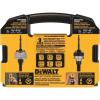 imageDEWALT Hole Saw Kit Standard Electricians Set BiMetal D180002 Yellow