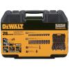 imageDEWALT Impact Socket Set SAE Combination Set 12Inch Drive 28Piece DWMT19244SAE