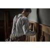 imageDEWALT Leather Tool Belt Suspenders Y Back Design Adjustable Heavy Duty Construction DWST550116