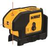 imageDEWALT Line Laser SelfLeveling 3Beam Red DW083K Yellow