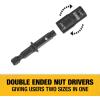 imageDEWALT Nut Driver Set Double Ended 2Piece DWADEND214In  516In Nut Driver Set