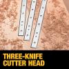 imageDEWALT Planer Thickness Planer 13Inch 3 Knife for Larger Cuts Two Speed 20000 RPM Motor Corded DW7352Speed Planer 13