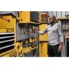 imageDEWALT Plastic Bins 10lb Capacity DEWALT Workshop Storage System Compatible DWST82813Pack of 3