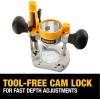 imageDEWALT Plunge Base For Compact Router Steel Rods for Smooth Plunge Stroke DNP612