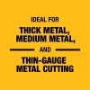 imageDEWALT Portable Band Saw Blade 3278Inch 020Inch 18 TPI 3Pack DW3983C3278 Inch Pack of 3