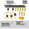 imageDEWALT Power Tool Organizer 10Piece Garage and Workshop Storage Part of the DEWALT Storage System Lineup DWST8282521 Piece Starter Kit