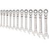 imageDEWALT Ratcheting Wrench Set MM Flexible 12Piece 12PCOne Size