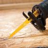 imageDEWALT Reciprocating Saw Blades MetalWoodcutting 5Piece Set DW4857 Yellow12piece Set