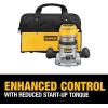 imageDEWALT Router Variable Speed Fixed Base 214 HP DW618K  YellowRouter