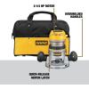 imageDEWALT Router Variable Speed Fixed Base 214 HP DW618K  YellowRouter